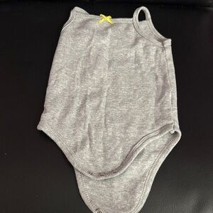 HP Gray Kids Tank Top with Yellow Accent